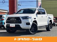 ハイラックス Z GRスポーツ 4WD メモリーナビ バックカメラ 衝突被害軽減システム ETC LEDヘッドランプ ワンオーナー 記録簿 アイドリングストップ ディーゼル 中古車画像