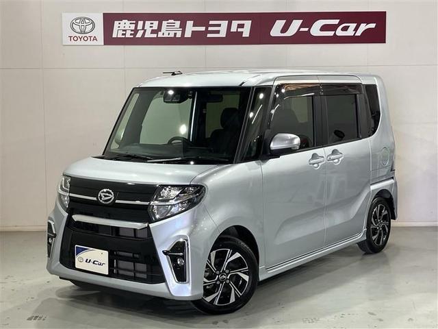 タント(ダイハツ) カスタムＸ　衝突軽減ブレーキ　半革シート　アイドリングストップ機能　Ｂカメラ　ナビＴＶ　盗難警報装置　ＬＥＤ　ＥＴＣ　キーレスエントリー　スマキー　フルセグＴＶ　エアコン　Ｗエアバッグ　ＤＶＤ　パワステ　ＡＢＳ 中古車画像