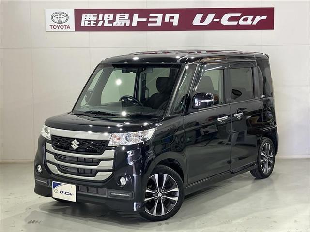 スペーシアカスタムＺ(スズキ) ターボ　ＡＷ　Ｒカメ　インテリキー　両側Ｐスライドドア　フルオートエアコン　ナビＴＶ　オートクルーズ　キーレスキー　ＤＶＤ　パワーウインドウ　ＥＴＣ　メモリーナビ　ＡＢＳ　ＰＳ　エアバッグ　地デジ対応 中古車画像
