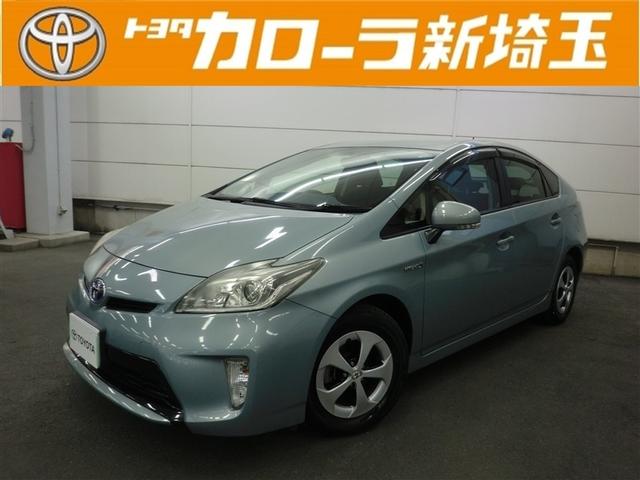 プリウス(トヨタ) Ｓ　Ｂモニタ−　インテリキー　デュアルエアバック　エアＢ　イモビライザー　ワンオーナー車　ナビＴＶ　ＡＵＴＯエアコン　アルミホイール　ＥＴＣ装備　ＡＢＳ　サイドエアバッグ　パワーステアリング　リモコンキー 中古車画像