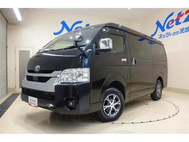 ハイエースワゴン(トヨタ) ＧＬ　定期点検記録簿　ＰＳＤ　ＷエアＢ　４ＷＤ車　ダブルエアコン　キーレスエントリー　１００Ｖ　エアコン　ミュージックプレイヤー接続可　横滑り防止　ナビテレビ　ＡＢＳ　ワンオーナー　ＥＴＣ車載器　パワステ 中古車画像