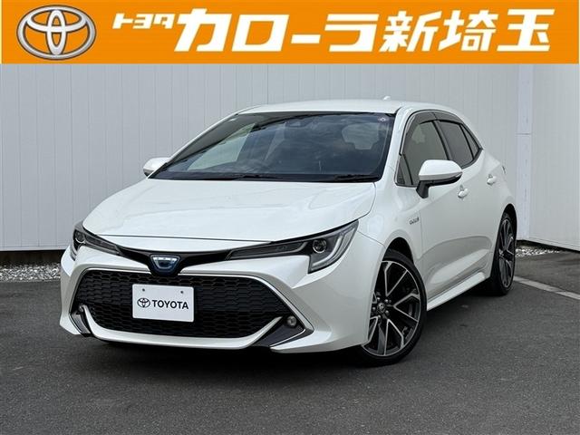 カローラスポーツ(トヨタ) ハイブリッドＧ　Ｚ　サイドエアバック　前後誤発進抑制　Ｂモニ　エアバック　オートエアコン　地デジ　ナビＴＶ　ＡＷ　デュアルエアバッグ　パワステ　ＡＢＳ　パワーウィンド　メモリーナビ 中古車画像