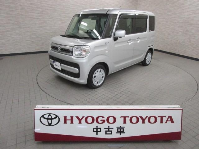 スペーシア(スズキ) ハイブリッドＸ　両側パワードア　スマートエントリー　地デジフルセグ　ＥＴＣ車載器　フリーキー　ナビＴＶ 中古車画像