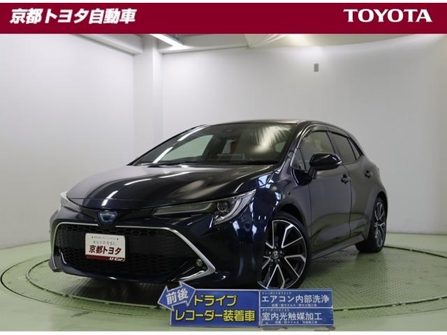 カローラスポーツ(トヨタ) ハイブリッドＧ　Ｚ　衝突被害軽減Ｓ　Ｂモニ　盗難防止装置　ＬＥＤライト　オートクルーズコントロール　半革シート　メモリ−ナビ　ドライブレコーダー　アルミホイール　スマートキ−　ＡＢＳ　パワーウィンドウ　オ−トエアコン 中古車画像