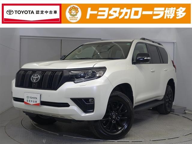 ランドクルーザープラド(トヨタ) ＴＸ　Ｌパッケージ　マットブラックエディション　アルミ　ＡＢＳ　ＥＴＣ車載器　電動シート　盗難防止装置　メモリーナビ　キーレス　ＬＥＤヘッドランプ　レザー　クルコン　スマートエントリー　Ｂカメラ　エアコン　ミュージックプレイヤー接続可　記録簿 中古車画像