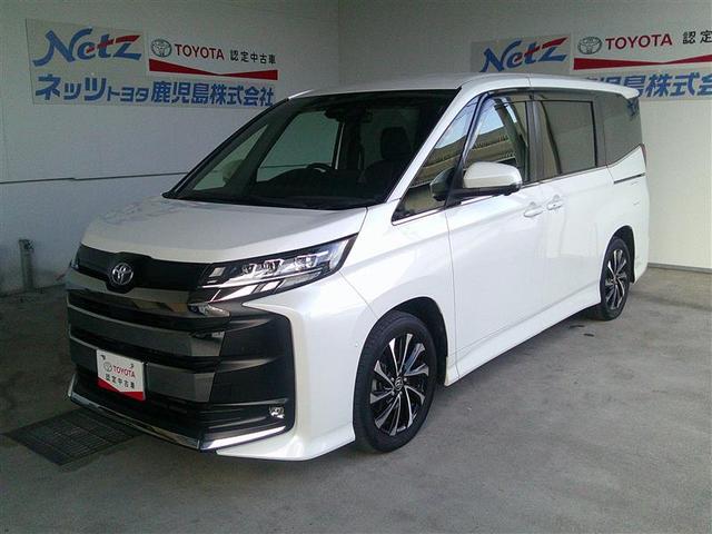 ノア(トヨタ) Ｓ−Ｚ　アルミホイール　デュアルエアコン　クルーズコントロール　記録簿　盗難防止装置　ＬＥＤライト　両側自動ドア　メモリーナビ　キーレス　横滑り防止　ナビＴＶ　三列シート　ＤＶＤ再生　スマートキー　エアコン 中古車画像