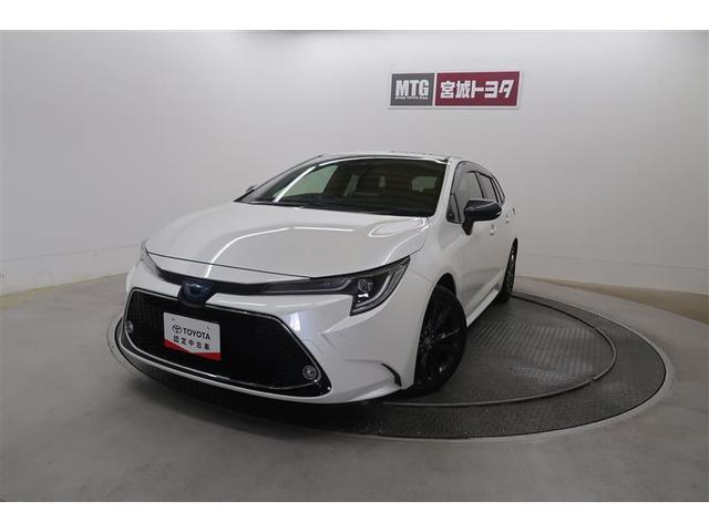 カローラツーリング(トヨタ) ハイブリッド　ダブルバイビー　フルセグ　メモリーナビ　ミュージックプレイヤー接続可　バックカメラ　衝突被害軽減システム　ＥＴＣ　ＬＥＤヘッドランプ　ワンオーナー　記録簿 中古車画像