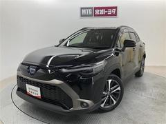 カローラクロス ハイブリッド Z サンルーフ 4WD フルセグ ミュージックプレイヤー接続可 バックカメラ 衝突被害軽減システム ETC ドラレコ LEDヘッドランプ ワンオーナー 記録簿 中古車画像