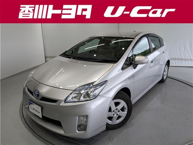 プリウス(トヨタ) Ｇ　フルセグ　メモリーナビ　ＤＶＤ再生　バックカメラ　ＥＴＣ　ＬＥＤヘッドランプ　ワンオーナー　記録簿　アイドリングストップ 中古車画像