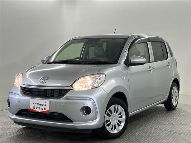 パッソ(トヨタ) Ｘ　ＬパッケージＳ　衝突回避支援ブレーキ機能　横滑り防止機能　Ｉストップ　盗難防止システム　スマトキー　リアカメラ　ＥＴＣ車載器　Ｗエアバック　ＡＵＸ　ワンセグＴＶ　オートエアコン　ナビＴＶ　エアバッグ　キーフリー 中古車画像