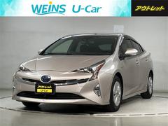 プリウス Sセーフティプラス 衝突回避システム Bモニター 定期点検記録簿 LEDライト クルコン ETC装備 スマートKEY ナビTV イモビライザー 横滑り防止機能 PW カーテンエアバッグ キーレスエントリー オ-トエアコン 中古車画像