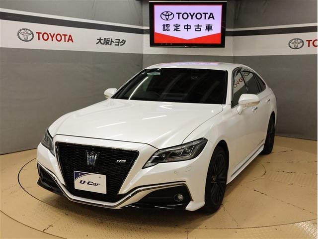 クラウンハイブリッド(トヨタ) ＲＳ　リミテッドＩＩ　革シート　フルセグ　メモリーナビ　ＤＶＤ再生　バックカメラ　衝突被害軽減システム　ＥＴＣ　ＬＥＤヘッドランプ　車線逸脱装置　オートマチックハイビーム 中古車画像