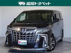 アルファード 2.5S Cパッケージ 衝突被害軽減システム メモリーナビ フルセグ 後席モニター バックカメラ ETC 両側電動スライド フルエアロ 3列シート LEDヘッドランプ スマートキー 乗車定員7人 中古車画像