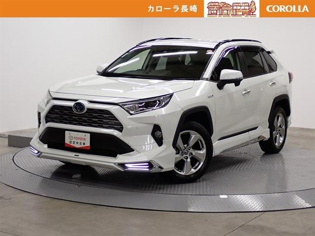 ＲＡＶ４(トヨタ) ハイブリッドＧ　４ＷＤ　フルセグ　メモリーナビ　ＤＶＤ再生　バックカメラ　衝突被害軽減システム　ＥＴＣ　ドラレコ　ＬＥＤヘッドランプ　フルエアロ　記録簿 中古車画像