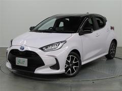 ヤリス ハイブリッドZ 1年保証 ワンオーナ- フルセグ メモリーナビ ミュージックプレイヤー接続可 シートヒータ バックカメラ BSモニター 衝突被害軽減システム ETC ドラレコ LEDヘッドランプ アイドリングストップ 中古車画像