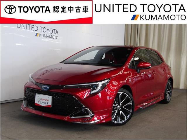 カローラスポーツ(トヨタ) ハイブリッドＧ　Ｚ　ＴＳＳ　ＡＡＣ　エアバッグ　フルセグＴＶ　イモビライザー　ナビＴＶ　スマートキ−　ＶＳＣ　ＡＢＳ　キーフリー　パワーウィンドウ　ＬＥＤ　メモリーナビ　ワンオーナー　アルミホイール　ＥＴＣ 中古車画像