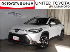 カローラクロス ハイブリッド Z 衝突軽減B フルセグテレビ スマキ- ワンオーナ Bモニター アクティブクルーズコントロール メモリナビ イモビ LED AC 運転席Pシート キーレス パワステ アルミ エアバッグ ABS DVD 中古車画像