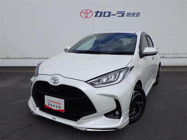 ヤリス(トヨタ) Ｚ　サイドＳＲＳ　ＡＡＣ　エアロ　バックモニタ　スマキー　横滑防止装置　キーフリー　アルミ　ＬＥＤランプ　パワーウインドウ　定期点検記録簿　助手席エアバック　クルコン　エアバッグ　パワーステアリング　ナビ 中古車画像