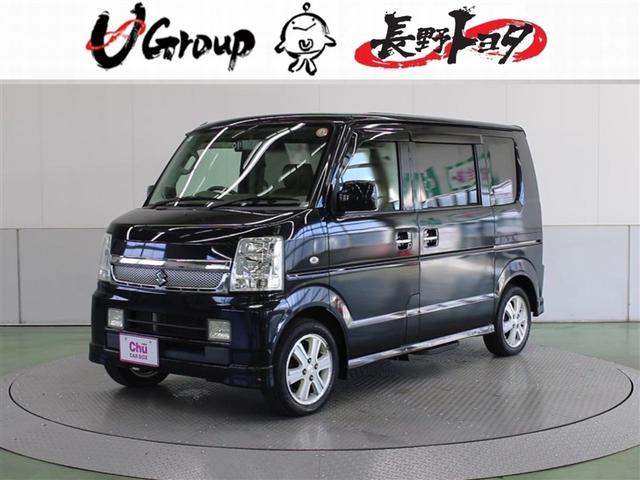 エブリイワゴン(スズキ) ＰＺターボスペシャル　４ＷＤ　ワンセグ　ＨＤＤナビ　ＤＶＤ再生　ＨＩＤヘッドライト 中古車画像