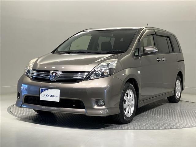 アイシス(トヨタ) プラタナ　Ｖセレクション　ＥＴＣ車載器　フルセグ　ＡＡＣ　Ｗエアバック　横滑り防止装置　スマキー　３列シート　エアバッグ　パワーステアリング　記録簿　キーレス　アルミ　ナビ＆ＴＶ　ＡＢＳ　パワーウインドウ　メモリーナビ 中古車画像