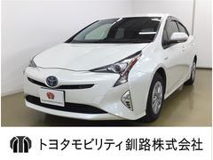 プリウス Sセーフティプラス 4WD 純正ナビ バックガイドモニター ドライブレコーダー リモコンエンジンスターター ETC車載器 デジタルインナーミラー ステアリングヒーター LEDライト サングラスホルダー CDDVD再生 中古車画像