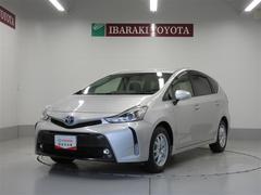 プリウスα G Bモニタ 盗難防止装置 エアバッグ ABS 地デジTV オートクルーズコントロール ETC付 Wエアバック TVナビ DVD再生機能 キーフリーキー フルオートエアコン パワーステアリング AW 中古車画像