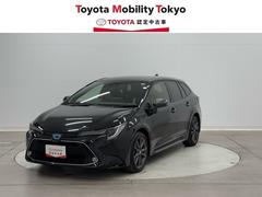 カローラツーリング ハイブリッド ダブルバイビー 追突軽減ブレーキ バックモニタ 地デジフルセグ 横滑防止 ナビTV スマキー LEDライト AC100V Aストップ デュアルエアバッグ エアコン オートクルーズ サイドエアバッグ ETC付 PS 中古車画像