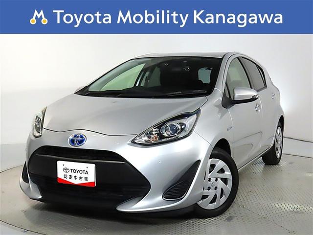 低燃費で大活躍のハイブリッドカーアクア・純正ナビ・バックモニター・スマー