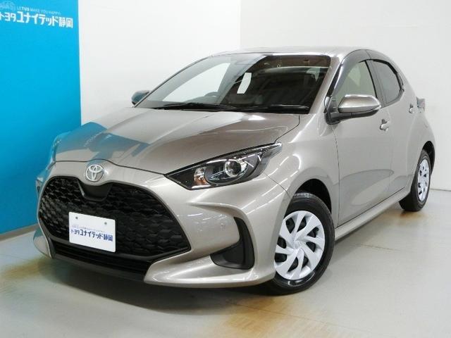 ヤリス（トヨタ）Ｘ　ワンオーナー　安全装備　衝突被害軽減システム　横滑り防止機能　ＡＢＳ　エアバッグ　オートクルーズコントロール　盗難防止装置　バックカメラ　ＥＴＣ　ドラレコ　ミュージックプレイヤー接続可　スマートキー 中古車画像