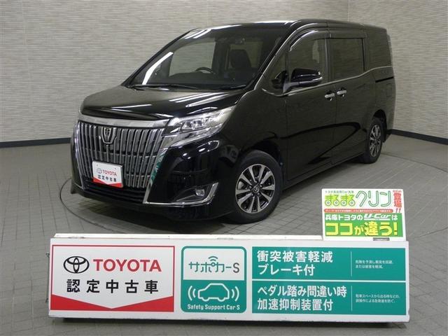 エスクァイア(トヨタ) Ｇｉ　両側Ｐドア　１オナ　スマートキーＰスタート　リアカメラ　アイドリングＳＴＯＰ　ＥＴＣ車載器　オートエアコン　イモビライザー　オートクルーズコントロール　キーレス　ナビＴＶ　ＡＢＳ　３列　メモリナビ 中古車画像