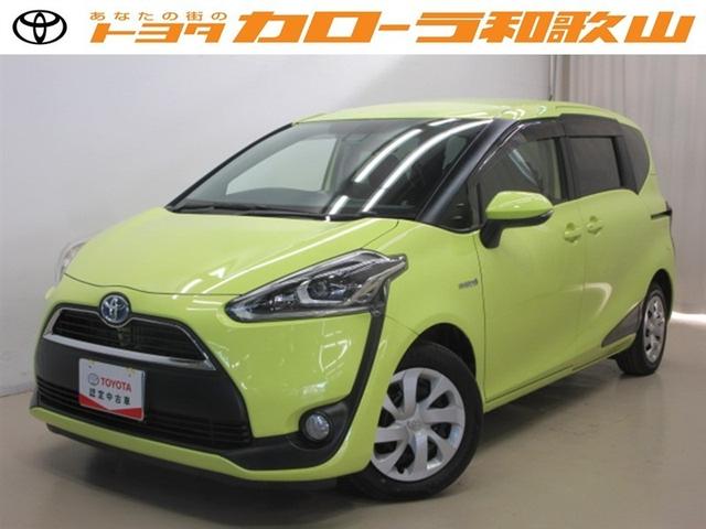 コンパクトサイズなのに７人乗りの『トヨタ　シエンタ』。　ハイブリッドです