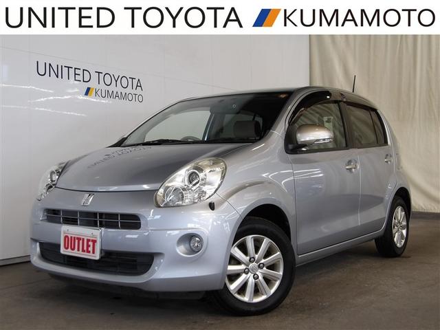 パッソ(トヨタ) プラスハナ　フルセグＴＶ　パワステ　ドライブレコーダー　Ｗエアバック　メンテナンスノート　運転席エアバッグ　スマートキー　アルミホイール　盗難防止システム　ワンオーナー　エアコン　ＡＢＳ　ベンチシート　キーフリー 中古車画像