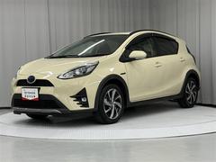 アクア クロスオーバー 寒冷地 衝突被害軽減システム メモリーナビ バックカメラ フルセグ LEDヘッドランプ アルミホイール スマートキー ETC 盗難防止装置 キーレス 横滑り防止機能 ハイブリッド 中古車画像