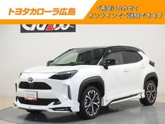 ヤリスクロス ハイブリッドZ 4WD フルセグ DVD再生 ミュージックプレイヤー接続可 バックカメラ 衝突被害軽減システム ETC ドラレコ LEDヘッドランプ フルエアロ 記録簿 中古車画像