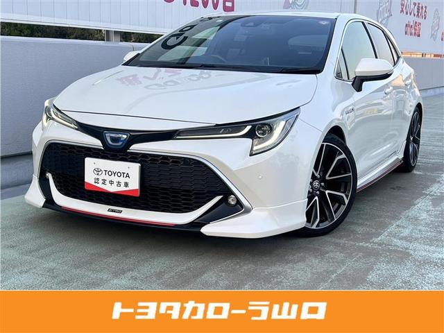 カローラスポーツ(トヨタ) ハイブリッドＧ　Ｚ　フルセグ　メモリーナビ　ＤＶＤ再生　ミュージックプレイヤー接続可　バックカメラ　衝突被害軽減システム　ＥＴＣ　ドラレコ　ＬＥＤヘッドランプ　フルエアロ　記録簿 中古車画像