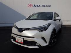 C-HR G LEDエディション プリクラッシュセーフティー 横滑り防止機能 Bカメ 地デジ LEDヘッドライト 盗難防止装置 AAC スマートキー DVD再生可 デュアルエアバッグ ワンオーナー キーフリー ABS メモリナビ 中古車画像