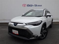 カローラクロス ハイブリッド Z 衝突軽減B スマキ- ワンオーナ 半レザー Bモニター アクティブクルーズコントロール イモビ LED AC 運転席Pシート メディアプレイヤー接続 キーレス パワステ アルミ エアバッグ ABS 中古車画像