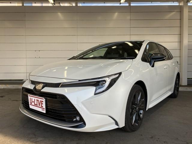 カローラツーリング(トヨタ) ダブルバイビー　衝突被害軽減ブレーキ　オートエアコン　リアカメラ　クルコン　ＬＥＤヘッドライト　スマートキー　フルセグテレビ　ＥＳＣ　イモビ　アルミホイール　ＥＴＣ　ワンオーナー　キーレス　ドライブレコーダー　記録簿 中古車画像