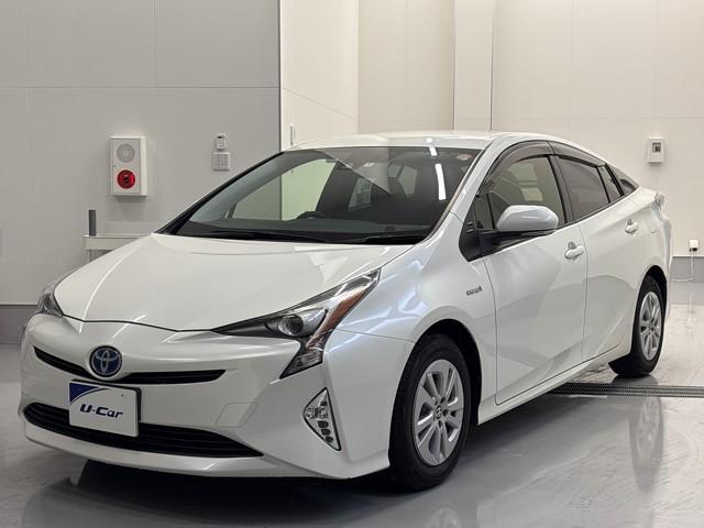 プリウス(トヨタ) Ｓ　ＤＶＤ視聴可能　ＬＥＤヘット　地デジテレビ　盗難防止システム　スマキー　１００Ｖ電源　ＡＣ　ナビ＆ＴＶ　ドライブレコーダー　メディアプレイヤー接続　横滑り防止システム　バックガイドモニター　ＡＢＳ 中古車画像