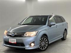 カローラフィールダー ハイブリッドG エアロツアラー ETC車載器 ESC AAC フルセグTV アルミ ナビTV キーレスキー パワーウィンドウ ワンオーナー イモビライザー パワーステアリング サイドエアバッグ ABS 運転席エアバッグ メモリーナビ 中古車画像