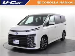 ヴォクシー ハイブリッドS-Z フルセグ メモリーナビ DVD再生 後席モニター バックカメラ 衝突被害軽減システム ETC ドラレコ 両側電動スライド LEDヘッドランプ 乗車定員7人 3列シート ワンオーナー 中古車画像