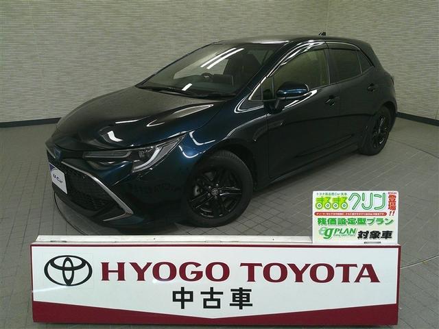 カローラスポーツ(トヨタ) ハイブリッドＧ　スタイルパッケージ　衝突軽減ブレーキ　ＬＥＤライト　ナビ＆ＴＶ　エアコン　スマキー　横滑り防止装置　エアバッグ　盗難防止システム　アルミホイール　ワンオーナー　バックカメラ　フルセグＴＶ　ＥＴＣ　パワステ　キーレス 中古車画像