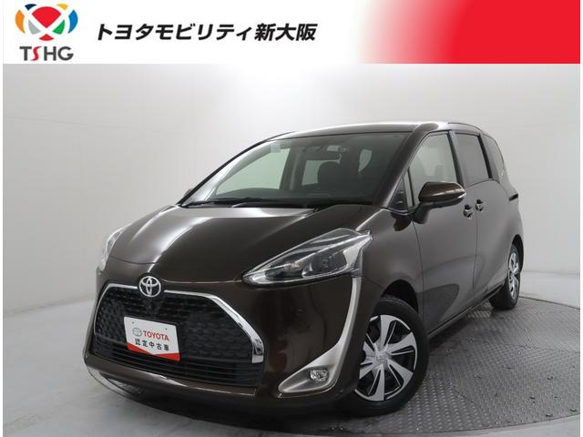 シエンタ（トヨタ）Ｇ　クエロ　メモリーナビ　ＬＥＤライト　バックカメラ　３列シート　ＥＴＣ　スマートキー　衝突被害軽減システム　記録簿 中古車画像