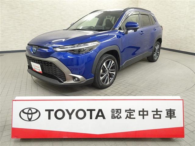 カローラクロス(トヨタ) ハイブリッド　Ｚ　衝突軽減Ｂ　スマキ−　ワンオーナ　半レザー　Ｂモニター　アクティブクルーズコントロール　メモリナビ　アイドリングストップ　イモビ　ＬＥＤ　ＡＣ　運転席Ｐシート　キーレス　パワステ　アルミ　エアバッグ 中古車画像