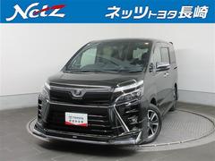 ヴォクシー ZS 煌II フルセグ メモリーナビ DVD再生 後席モニター バックカメラ 衝突被害軽減システム ETC ドラレコ 両側電動スライド LEDヘッドランプ ウオークスルー 乗車定員7人 3列シート 記録簿 中古車画像