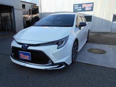 カローラツーリング ハイブリッド ダブルバイビー 4WD ハイブリッド ナビ バックカメラ DVD再生 衝突被害軽減システム トヨタセーフティーセンス クリアランスソナー LEDヘッドライト アイドリングストップ オートマチックハイビーム ABS 中古車画像