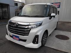 ルーミー カスタムG 4WD 両側電動スライドドア 衝突被害軽減システム メモリーナビ バックカメラ フルセグ LEDヘッドランプ アルミホイール スマートキー アイドリングストップ 盗難防止装置 キーレス 横滑り防止機能 中古車画像