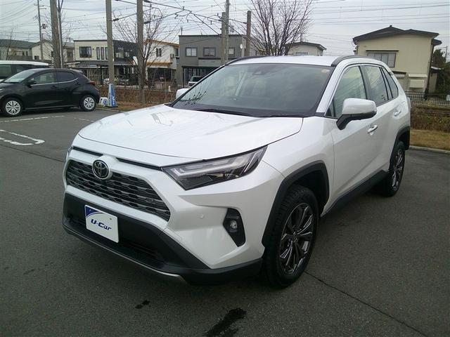 ＲＡＶ４(トヨタ) ハイブリッドＧ　４ＷＤ　ミュージックプレイヤー接続可　バックカメラ　衝突被害軽減システム　ＬＥＤヘッドランプ　アルミホイール　キーレス　ＡＢＳ　エアバッグ　スマートキー　オートクルーズコントロール 中古車画像