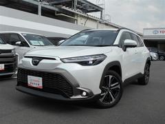 カローラクロス ハイブリッド Z フルセグ メモリーナビ ミュージックプレイヤー接続可 全方位カメラ 衝突被害軽減システム ETC LEDヘッドランプ ワンオーナー HDMI端子 中古車画像