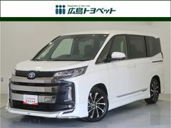 ノア ハイブリッドS-Z フルセグ メモリーナビ DVD再生 ミュージックプレイヤー接続可 後席モニター バックカメラ 衝突被害軽減システム ETC ドラレコ 両側電動スライド LEDヘッドランプ 乗車定員7人 3列シート 中古車画像